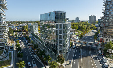 Actualité Nos bureaux vues du ciel ☀️ 